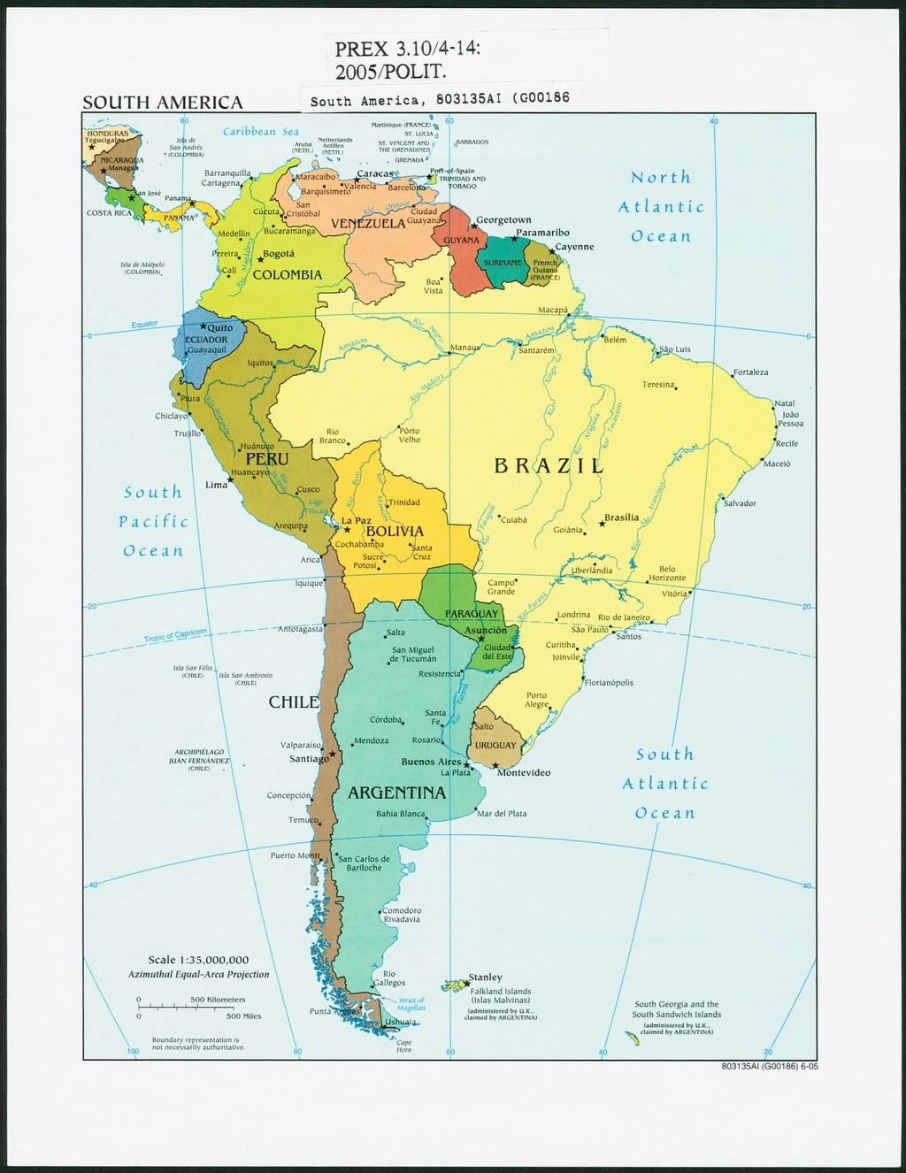 Circle South America